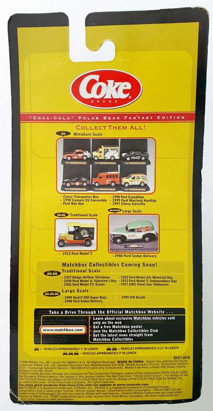 MATCHBOX COCA-COLA COLLECTIBLES