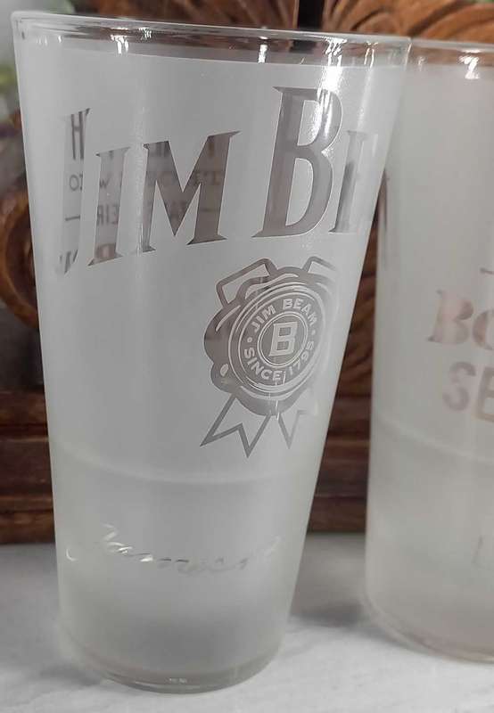 Jim Beam Whiskey glasses set