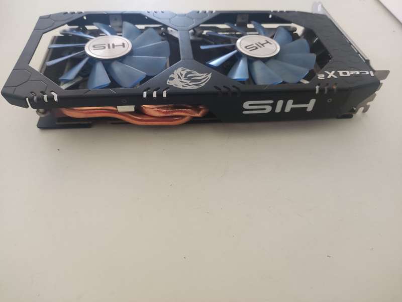 HIS IceQ X2 RX580 8GB Graphics card**Smaller Fans so Overheating**