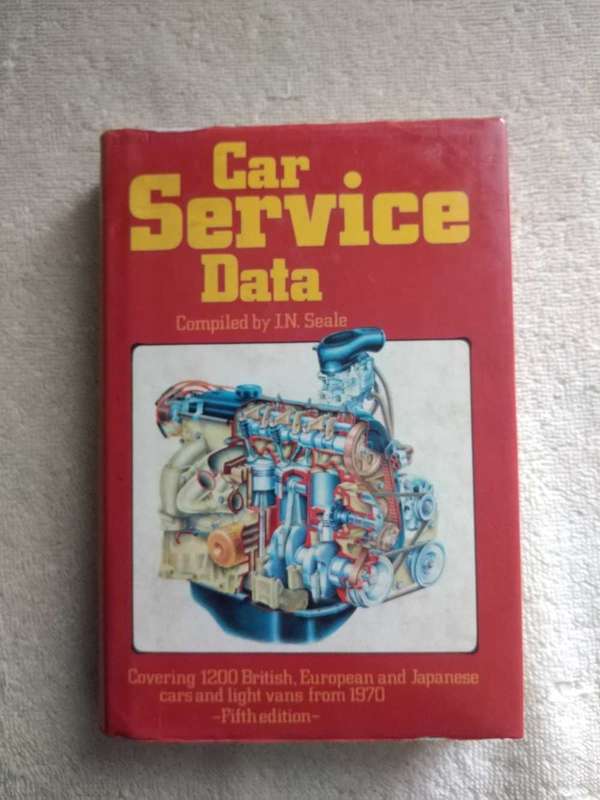 J. N. Seale - Car Service Data