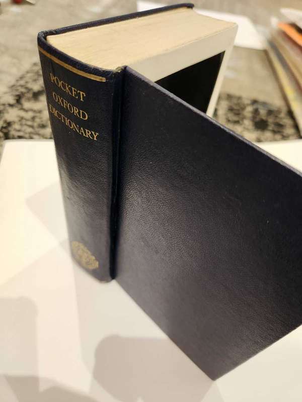 Oxford pocket dictionary with secret storage compartment - unique item