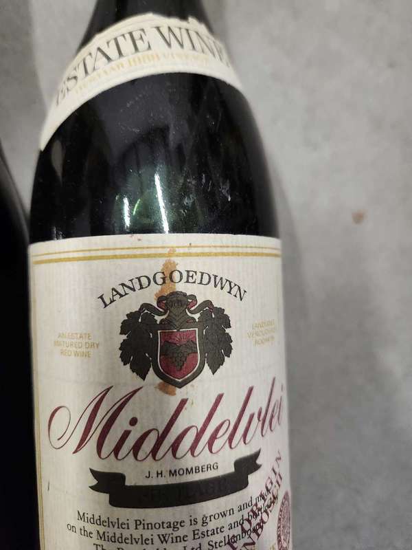 Vintage Wine - 4 Bottles -`76, `79, `83 & `88 - NOT WELL STORED (leakage) **Rarely seen!!!