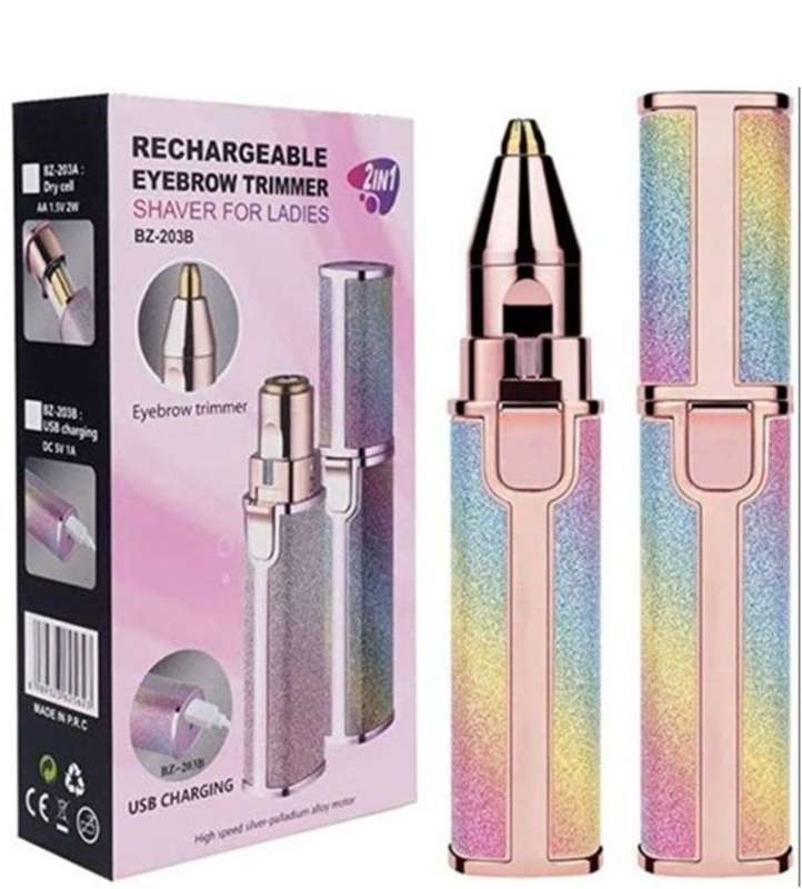 Flawless Rechargeable 2 in 1 Eyebrow Trimmer ***UNBOXED DEAL***