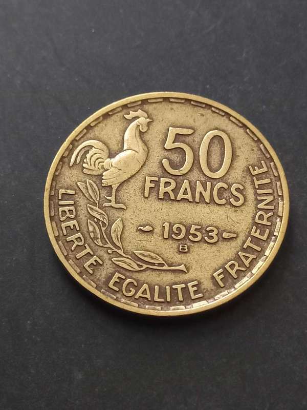 1953 France 50 Francs