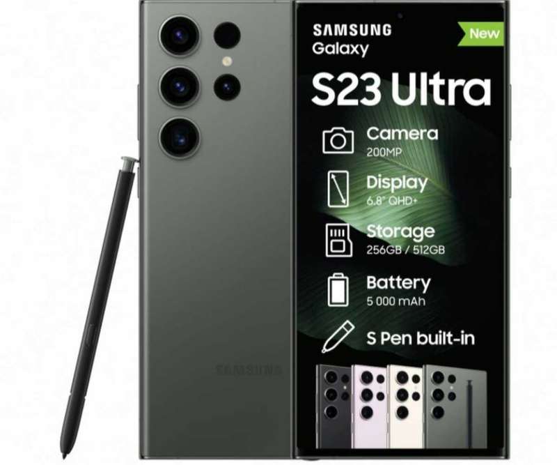 Samsung Galaxy S23 Ultra 512/12GB Like New Dual Sim 2X
