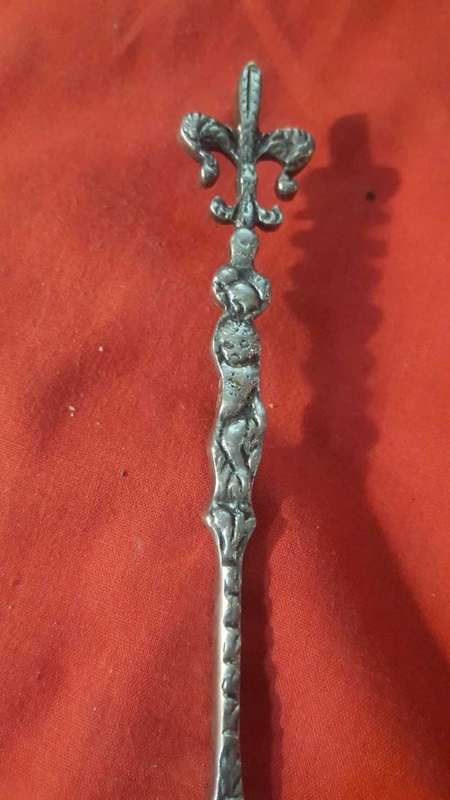 Large spoon fork set 13cm vintage