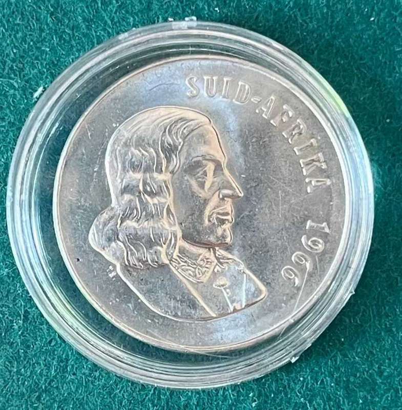 1966 50Cent PROOF COIN. AFRIKAANS