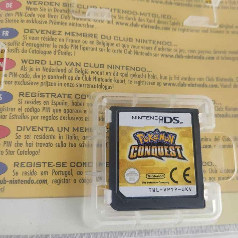 Pokémon Conquest Nintendo Ds