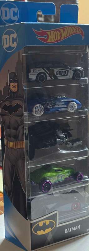 Batman hotwheel collectable set