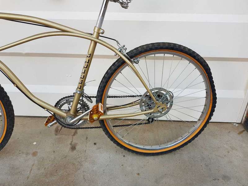 Vintage Peugeot bomber bicycle