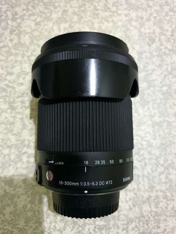 Sigma 18-300mm F3.5-6.3 Dc Macro Contemporary Zoom lens for Nikon