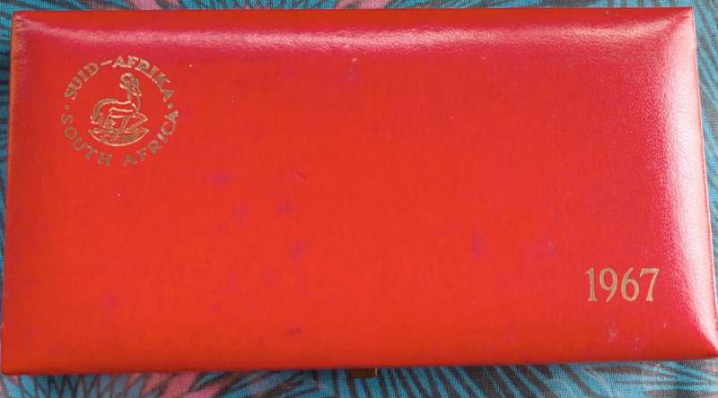 1967 South African coin proof set