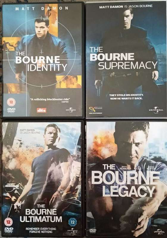 Bourne Collection 4 Movie DVD