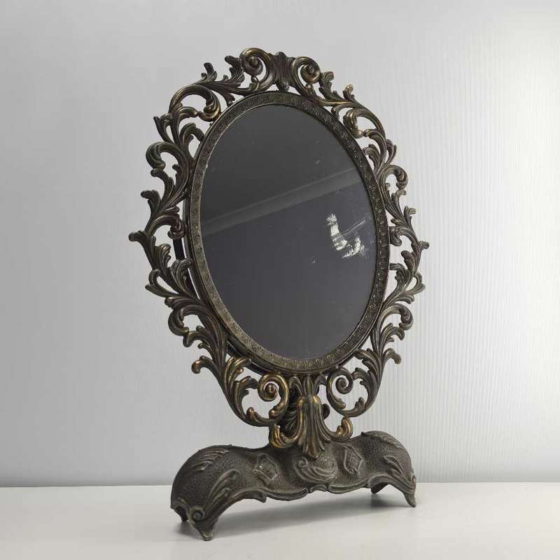 Antique French Rococo Style tilting Mirror. Collector`s Item