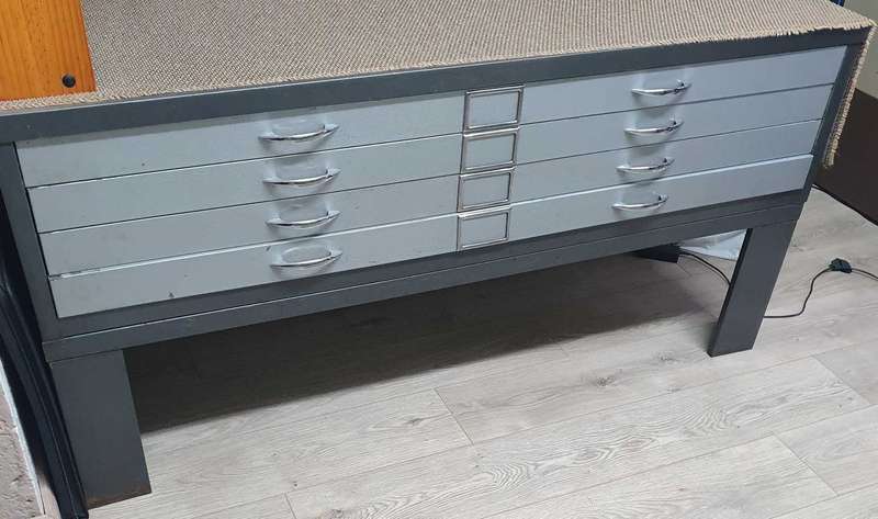 Architectural steel drawers