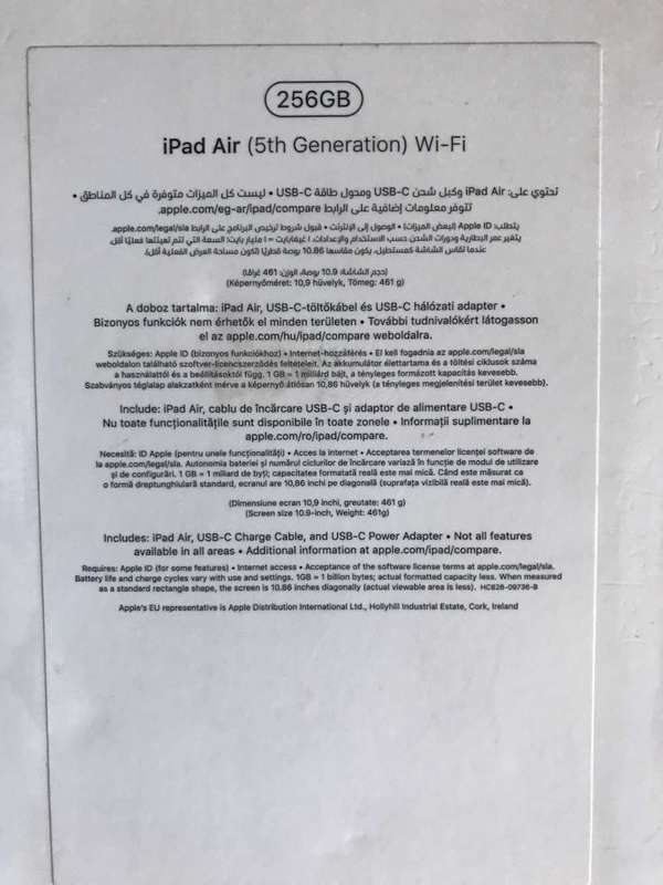 IPad 5th Gen brand new never been used 6months warranty