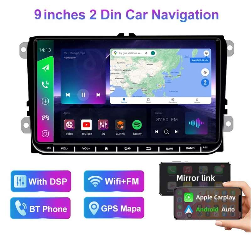 VW android radio 9 inch