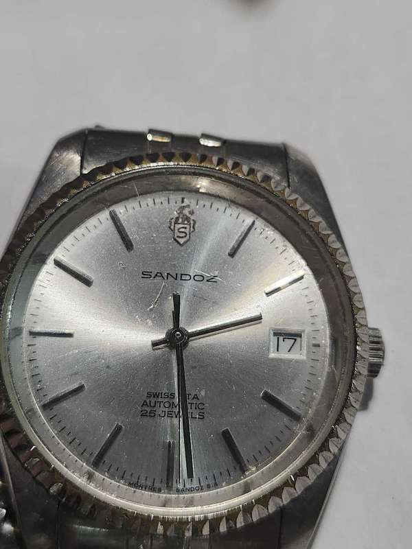 Vintage Sandoz Automatic Mens watch