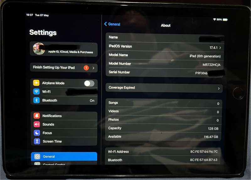 iPad 6th gen