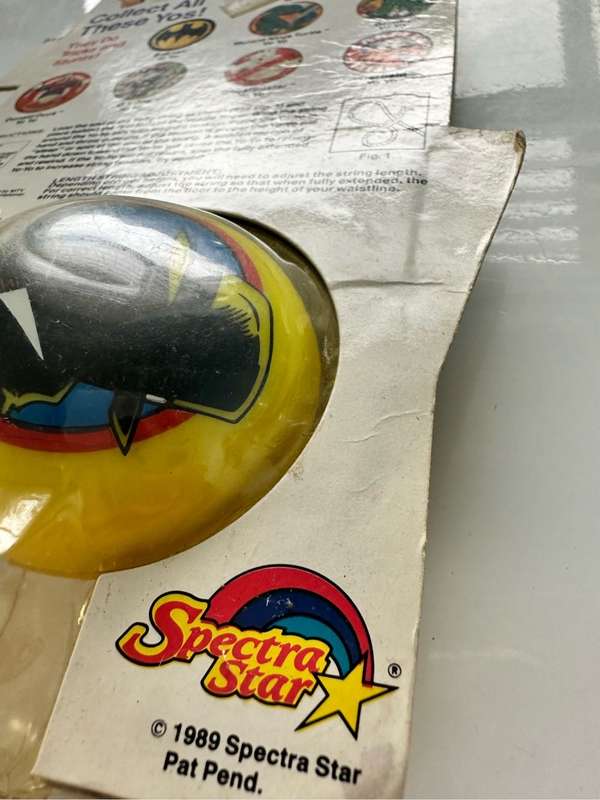 VINTAGE 1989 SPECTRA STAR `DICK TRACY` RADICAL YO-YO MODEL 1543 NOS