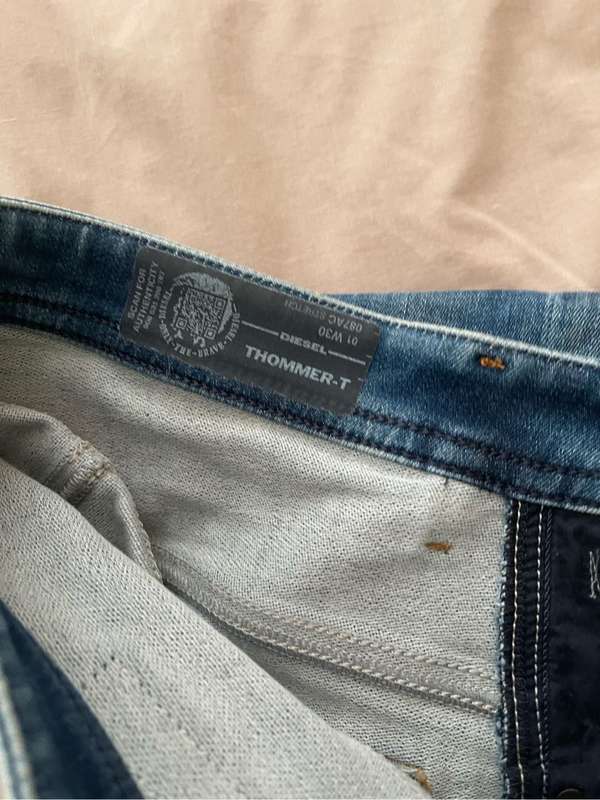 Diesel Thommer T jeans joggjeans blue great condition size 30 medium