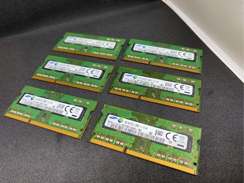 SAMSUNG 4GB 1Rx8 PC3L-12800S RAM ( BID PER RAM )