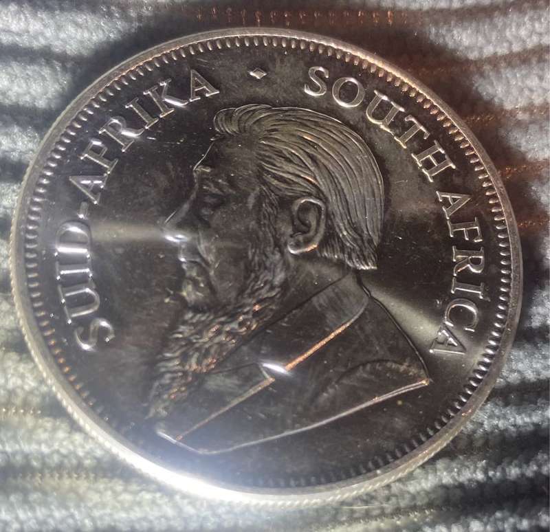 South Africa Silver Krugerrand 1Oz