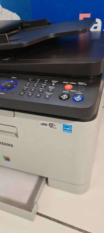 Samsung Xpress C4ofw multifunctional laserjet printer (with 40% + color toners)