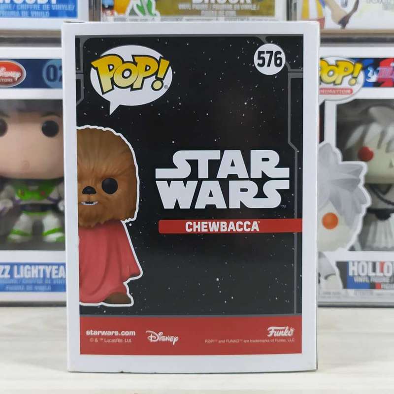 Star Wars #576 Chewbacca Flocked Funko Pop