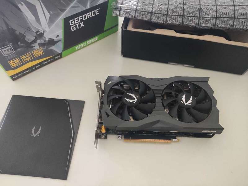 Zotac AMP Edition GTX1660 Super 6GB GDDR6 Graphics card**Boxed**Working Great**HDMi**