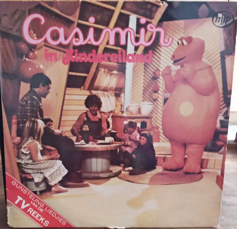 CASIMIR IN KINDEREILAND LP VINYL RECORD AFRIKAANS