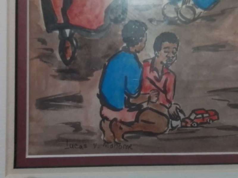Lucas V Mahome Painting
