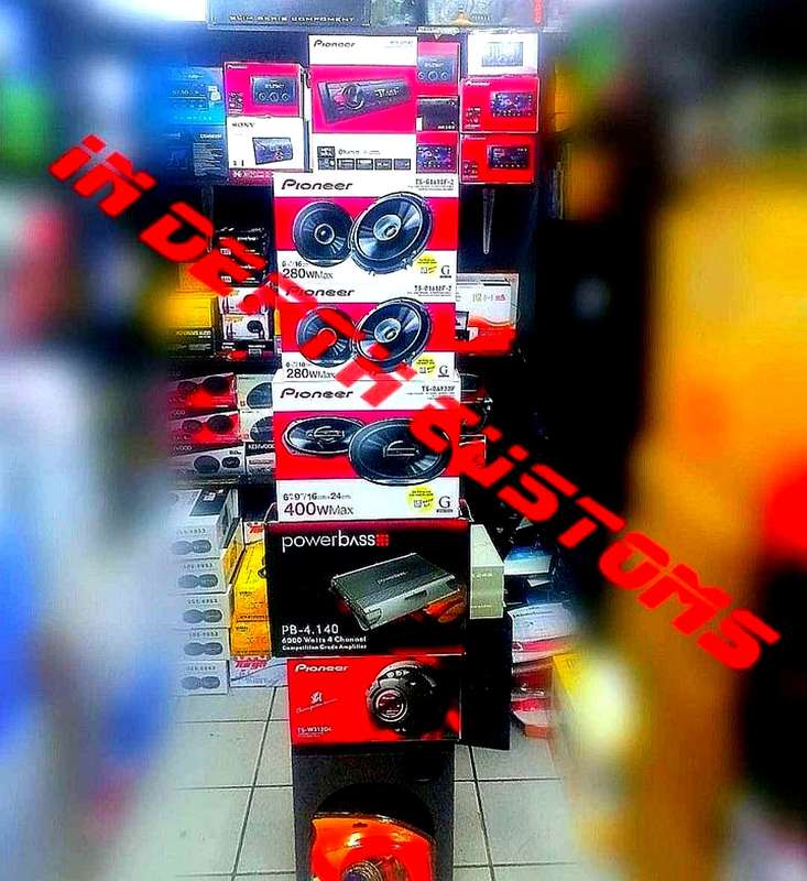 Latest Generation Pioneer Car Sound Combo