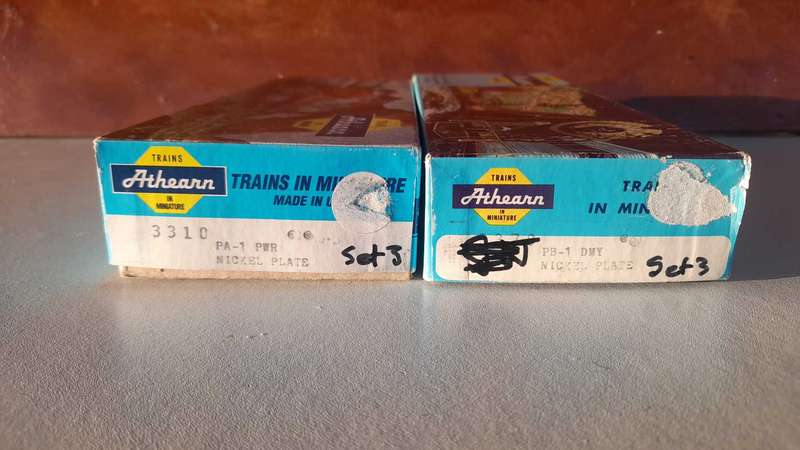 ATHEARN HO ALCO PA-1 locomotive A and dummy B