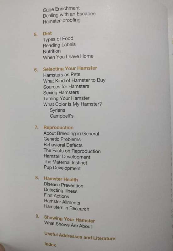 Tha Hamster Handbook