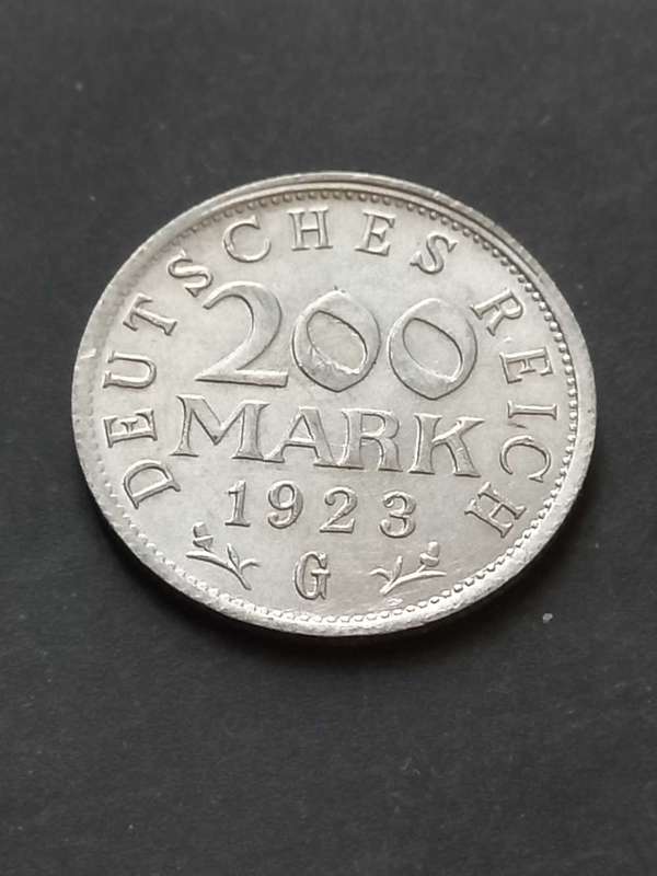 1923 Germany 200 Mark