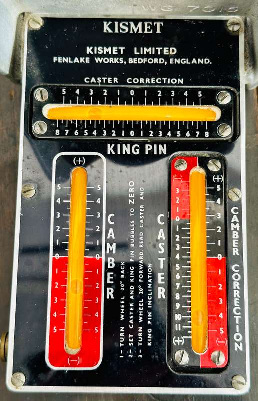 Vintage Automotive Tool: Kismet 3-Way Gauge - Model Number: WG 7015