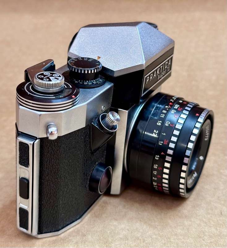 PRACTICA Super TL Camera & Prakticar 2.8/50mm Lens circa 1968 to 1976