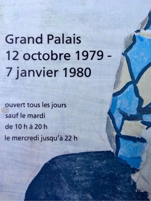 Mounted 1979 Pablo Picasso `Grand Palais` Poster