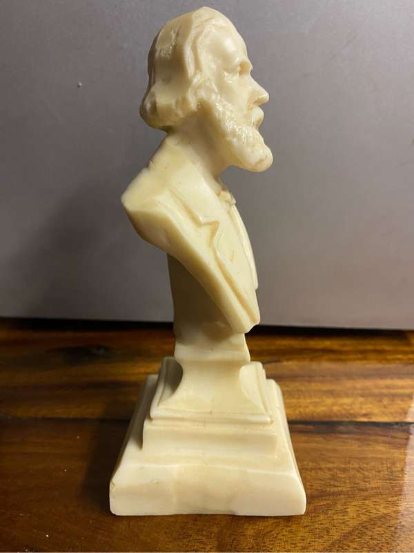 Verdi Marble Bust Sculpture