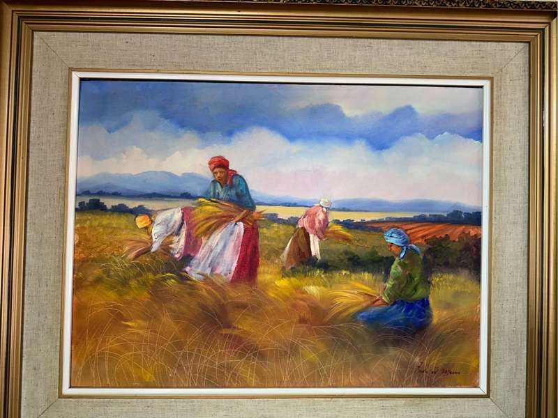 Freda Vd Merwe oil painting