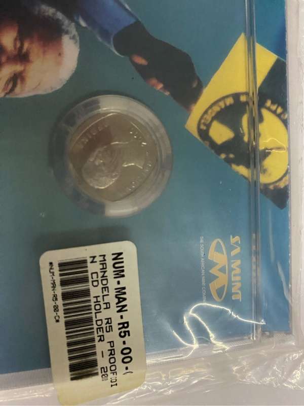 Mandela R5 Proof in CD holder