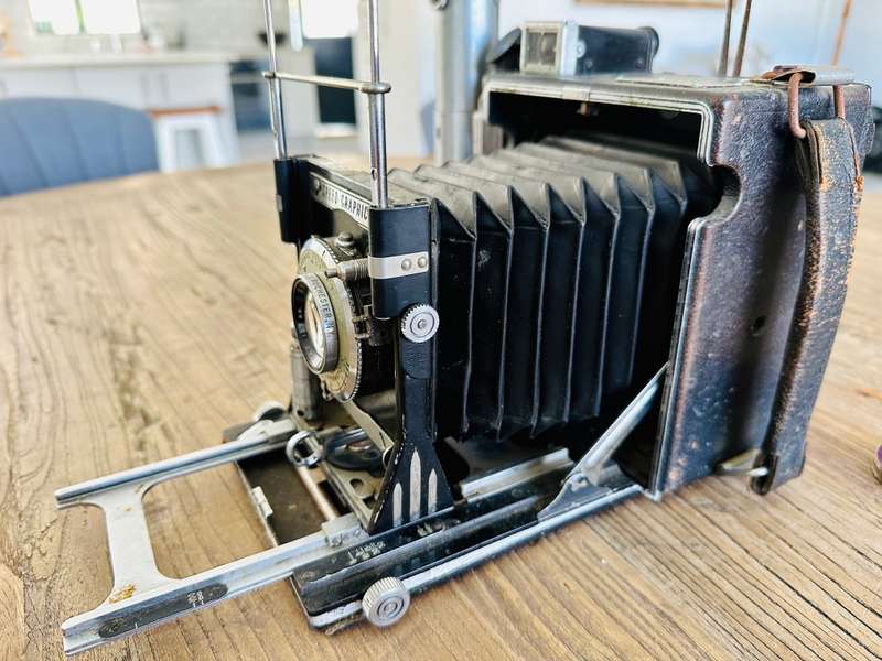 Vintage GRAFLEX Speed Graphic Camera (Photography)