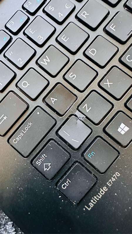 DAMAGED INTRANSIT - Dell Latitude E7470 Laptop