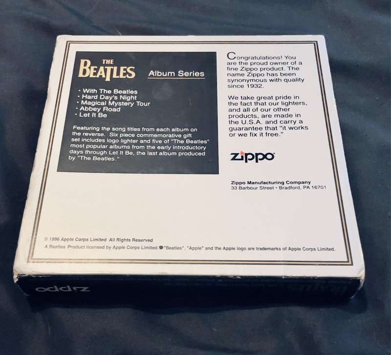 Zippo Collectors Edition The Beatles