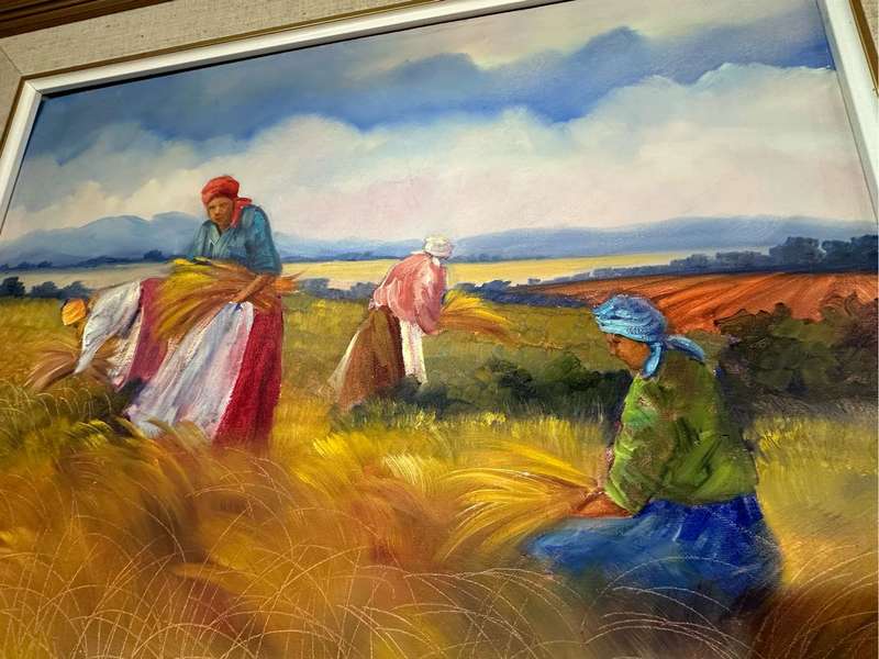 Freda Vd Merwe oil painting