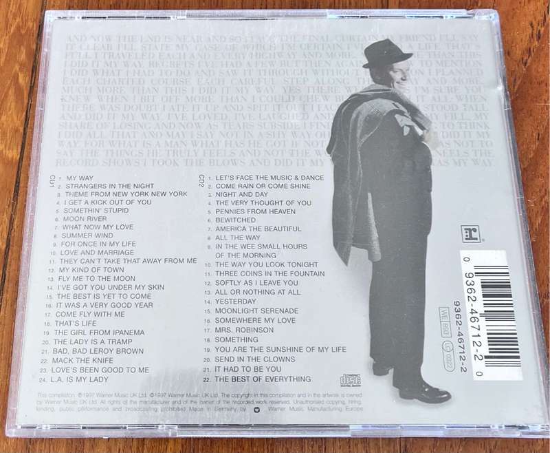 My way - the best of Frank Sinatra (2CD, made in Germany)