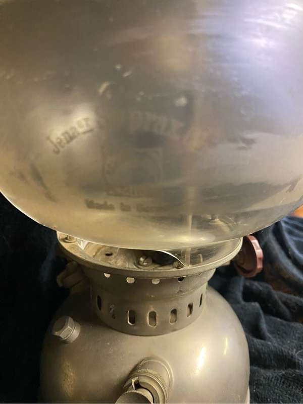 Vintage Optimus 200P lamp