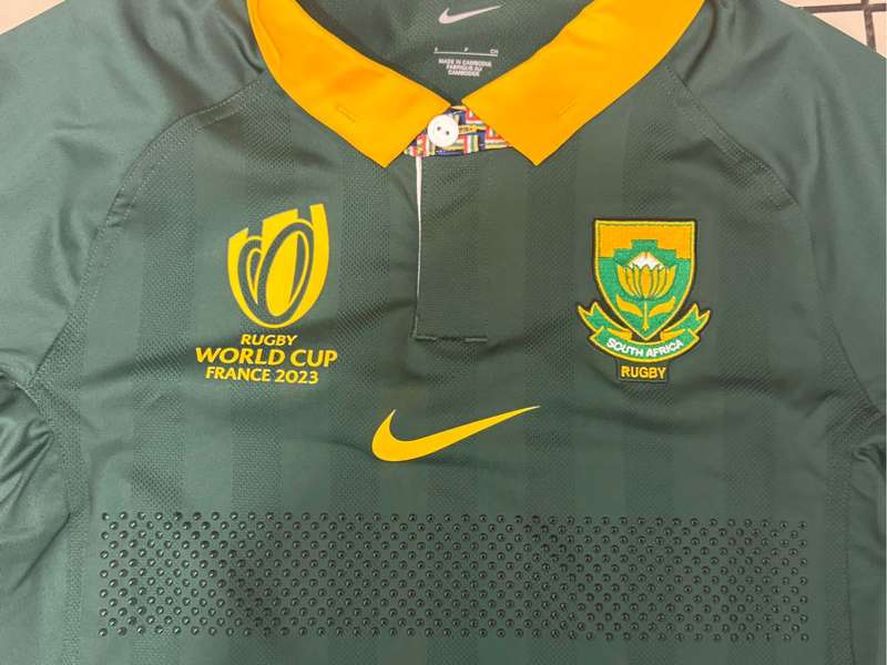 Springbok 2023 Rugby World Cup Match Replica Jersey
