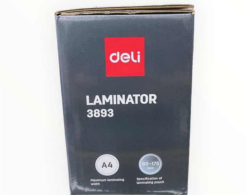 Deli A4 Thermal Laminator 3893 - White